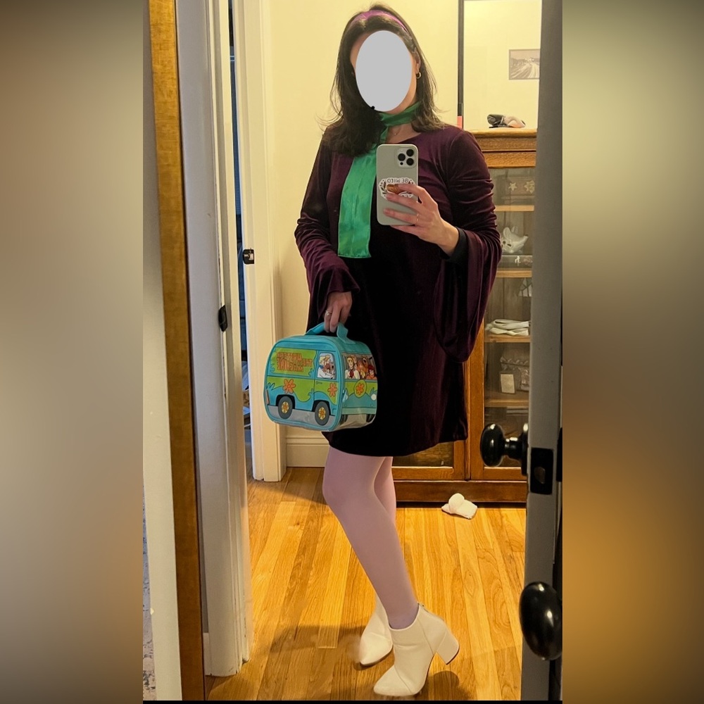 Likely velvet mini dress